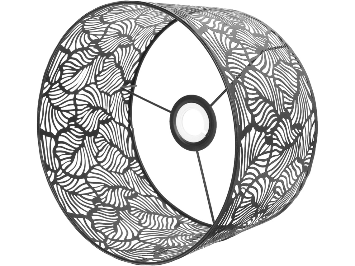 Gravação Artística em Ferro Vazado para Luminária de Mesa e Teto, Proteção Contra Poeira e Insetos. SFUSHOS
