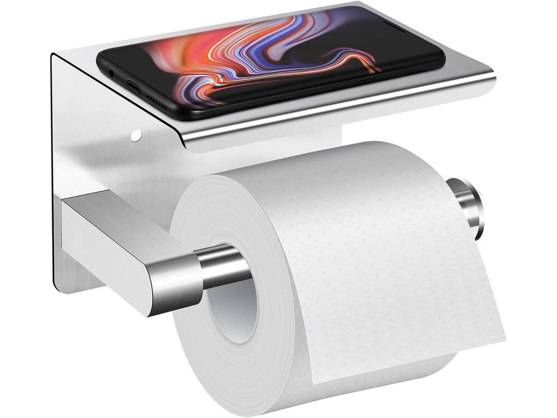 Escova AQUAFORGE de silicone que limpa cantos difíceis, perfurada