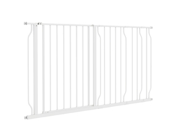 Gaiola para Pequenos Animais exterior com rampas, bandejas retráteis, branco e cinza