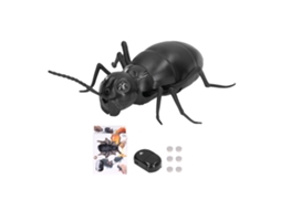 Mali brinquedo de Formiga Controle Remoto com Textura Clara e Iluminação Dinâmica para Halloween e Dia da Mentira