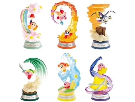 Figurinhas Re Ment Swing Kirby Caixa Com 6 Pcs Multicolorido A Partir De 3 Anos