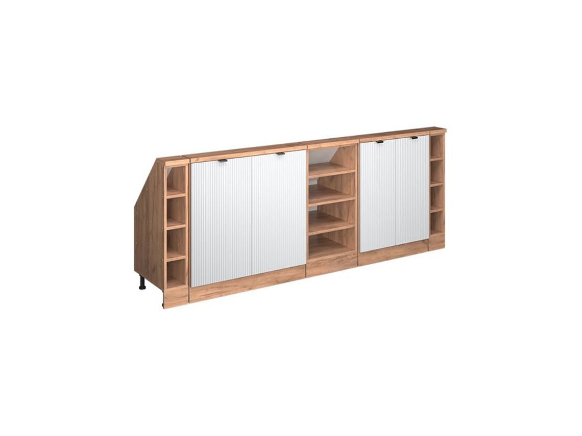 Móvel Sob Pente R line, 210cm Conjunto de 5, VICCO