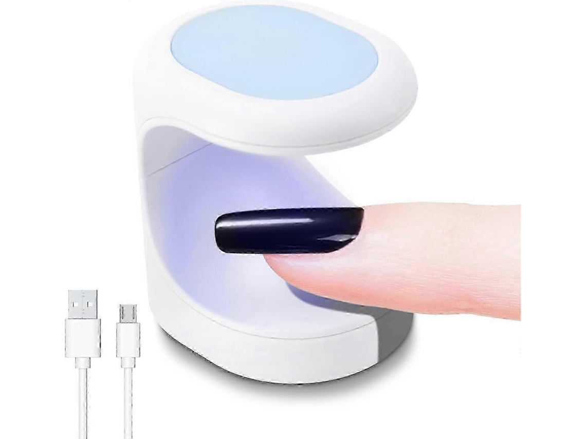Lâmpada de Unhas Uv Led, Mini Luz para Gel, Secas Rápidas, Secador Usb Portátil GOKOCO