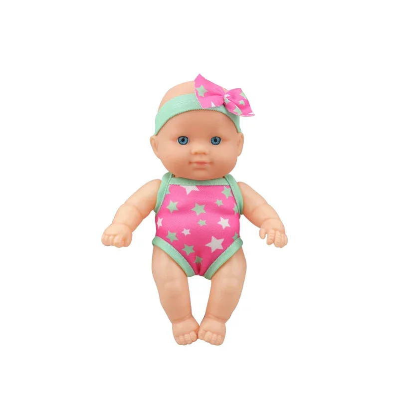 Boneca Recém nascida Sorridente e Realista, Boneca de Borracha Macia para Vestir, com Aparência de Bebê de Verdade. MDUG