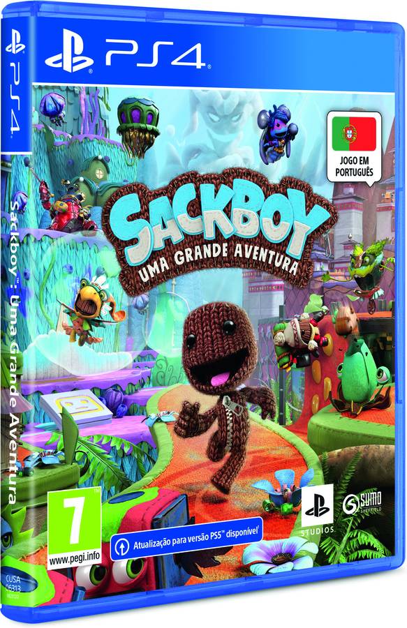 Jogo PS4 Sackboy Uma Grande Aventura Game - Tvlar