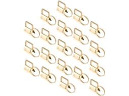 40 Pinos e Encaixes de Pulseira em Ferro Dourado, Proteção Contra Corrosão, Facilitação de Trabalho em Projetos