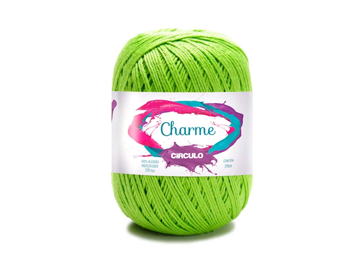 Fio De Crochet Círculo Charme 150g Greenery 5203