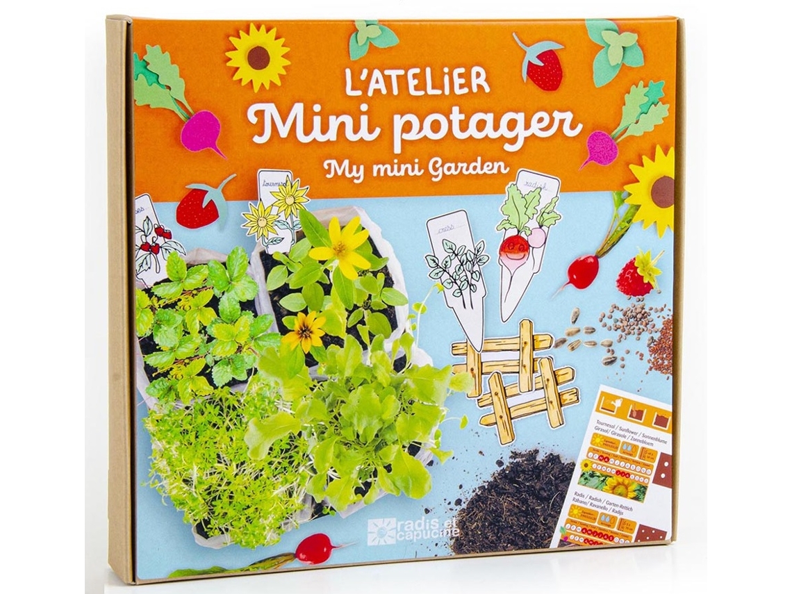 Jogo de Tabuleiro RADIS ET CAPUCINE Mini Garden (4 Anos)