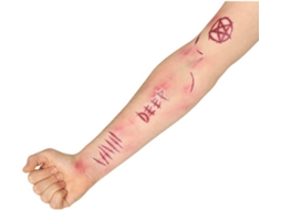 Kit DISFRAZZES Tatuagens Demoníacas (Tamanho Universal)