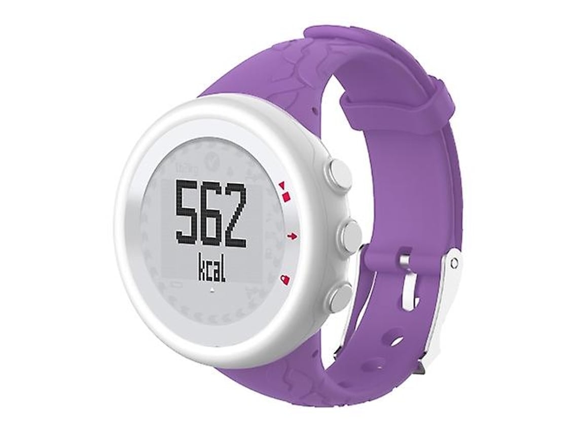 Lurelia Pulseira De Relógio Silicone Feminina Suunto M1/ M2/ M4/ M5 Roxa