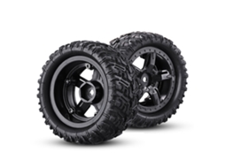 Pneus de Borracha Remo P6973 para Carros Rc Dos Modelos 1621, 1625, 1631, 1635, 1651, 1655, Wltoys 144001, 124018, 124019, Sg 1601, Hbx e 16889. MDUG