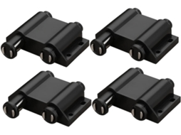 1 Conjunto De 4 Peças Trava Magnética Automática Para Portas