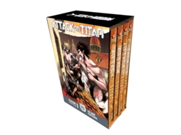 Livro Attack On Titan Season One Box Set Part 02 de Hajime Isayama (Inglês)