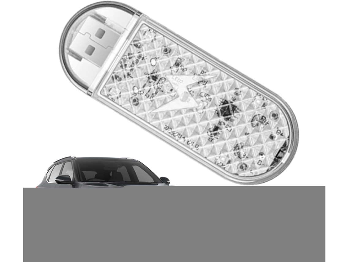 Luz De Boas Vindas Led Sem Fio Para Porta Carro