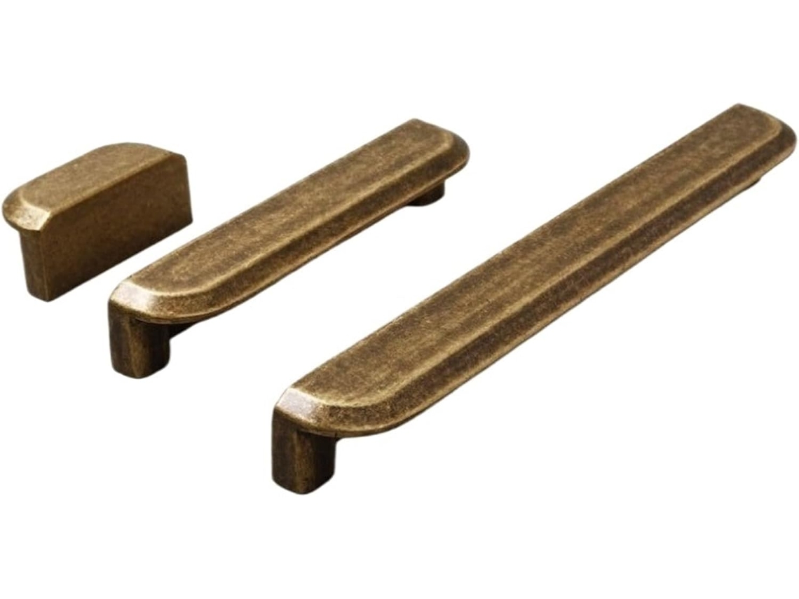 Puxadores De Porta Armário Em Bronze Antigo, Feitos Em Liga De Zinco Maciça, Para Guarda Roupas E Gavetas Bronze Antigo