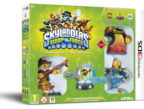 Jogo Nintendo 3DS Skylanders Swap Force Pack Inicio