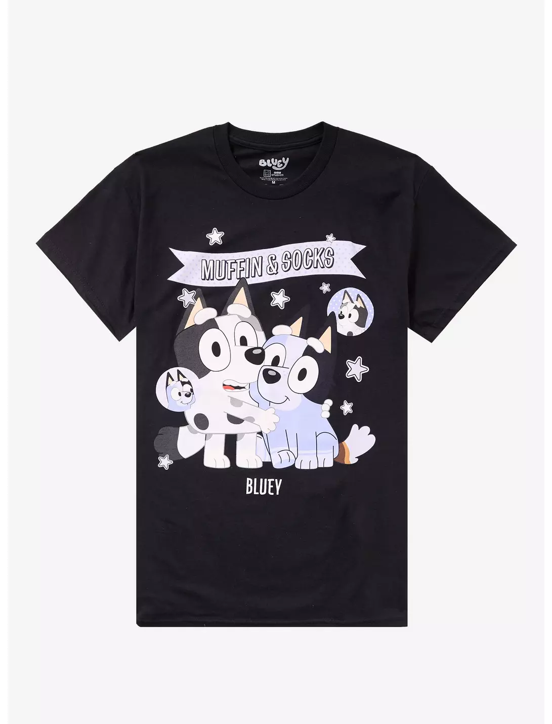 Bluey Muffin Socks Star T shirt Unisex Adults Size:xxxl ROCKINSTONE