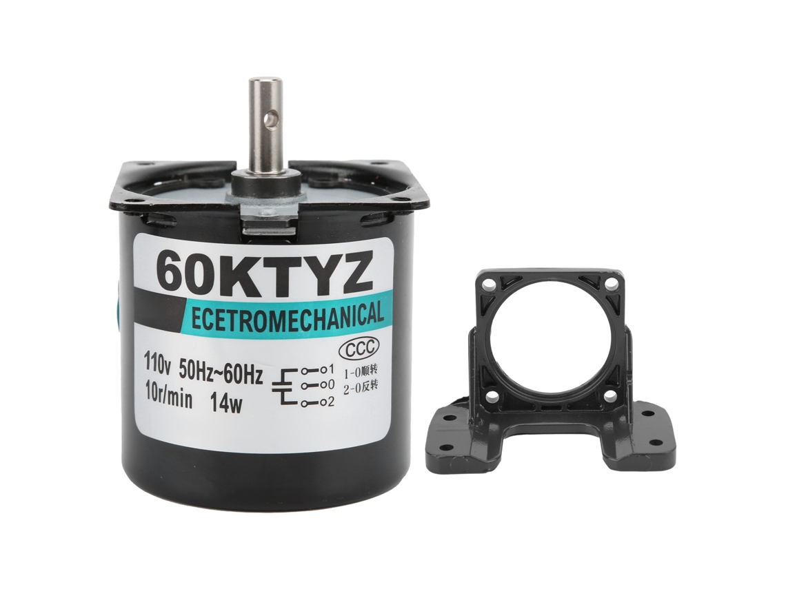 Motor Síncrono Ac 14w Ima Permanente Eixo Central 10rpm/min Ac110v YURU