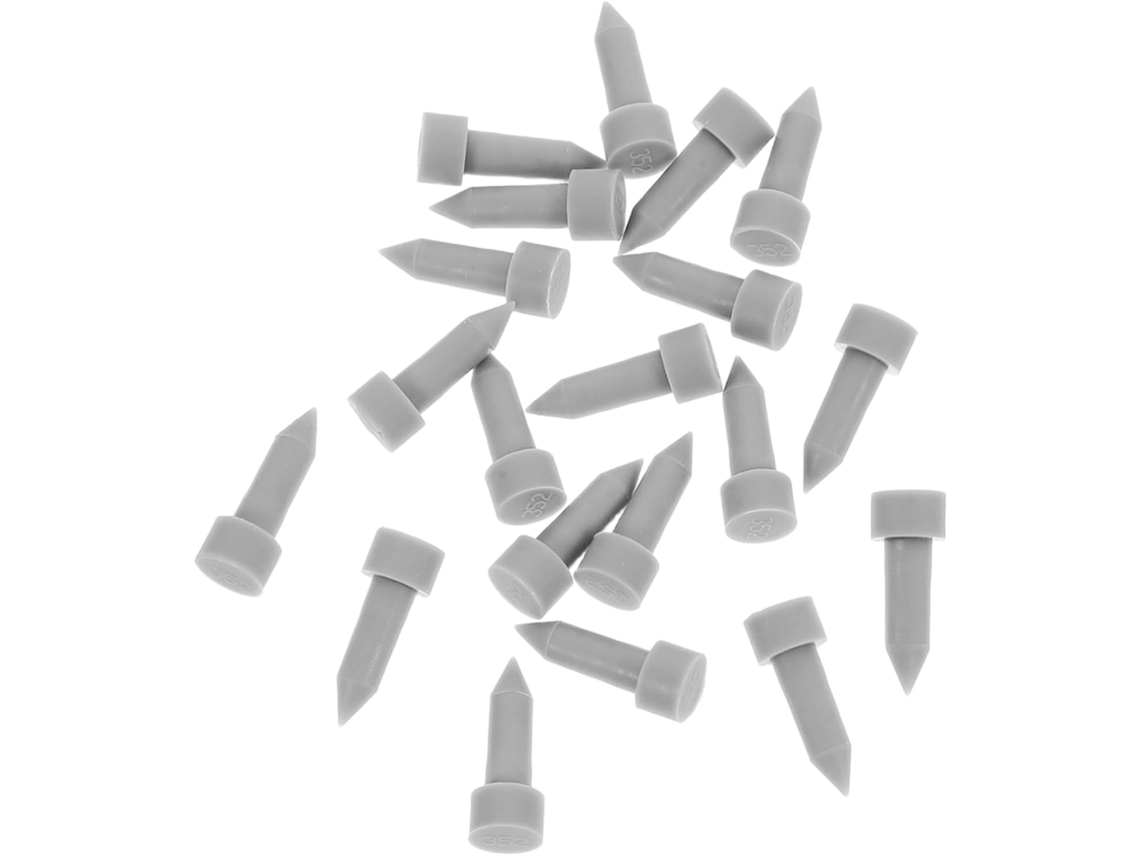 20 Peças De Batentes De Porta De Silicone Anticolisão.