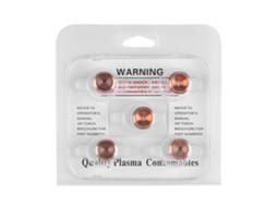 5 Peças Capa De Proteção Plasma 50-60a Para Soplete De Corte Thermal Dynamics Sl60-sl100 9-8238