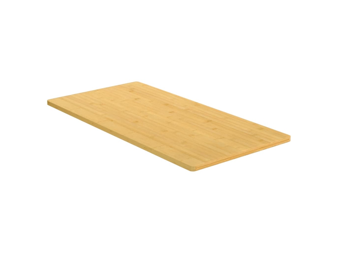 Tampo De Mesa | Tampo De Secretária | Superfície Da Mesa 40x80x1,5 Cm Bambu