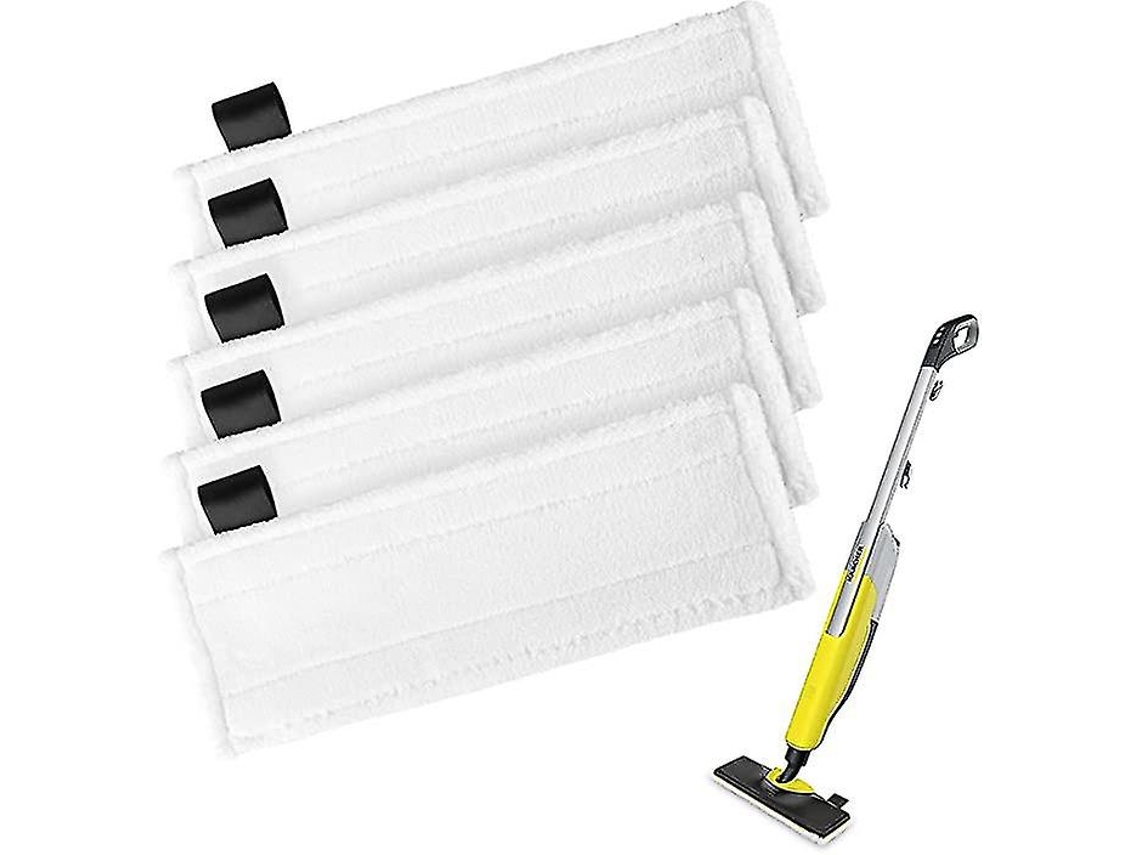 Pacote de 5 Almofadas de Limpeza a Vapor KARCHER Easyfix Sc2 Sc3 Sc4 Sc5 Série