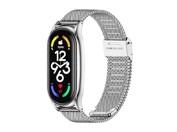 Pulseira De Aço Inoxidável Mijobs Milan Buckle Plus Para Xiaomi Mi Band 7 / 7 Nfc