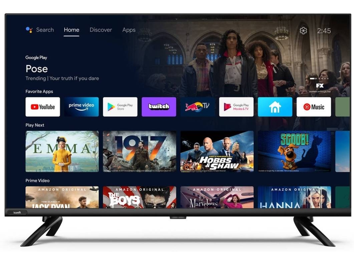 TV KUNFT K8413H32H (Outlet Grade A - LED - 32'' - 81 cm - HD - Android TV)