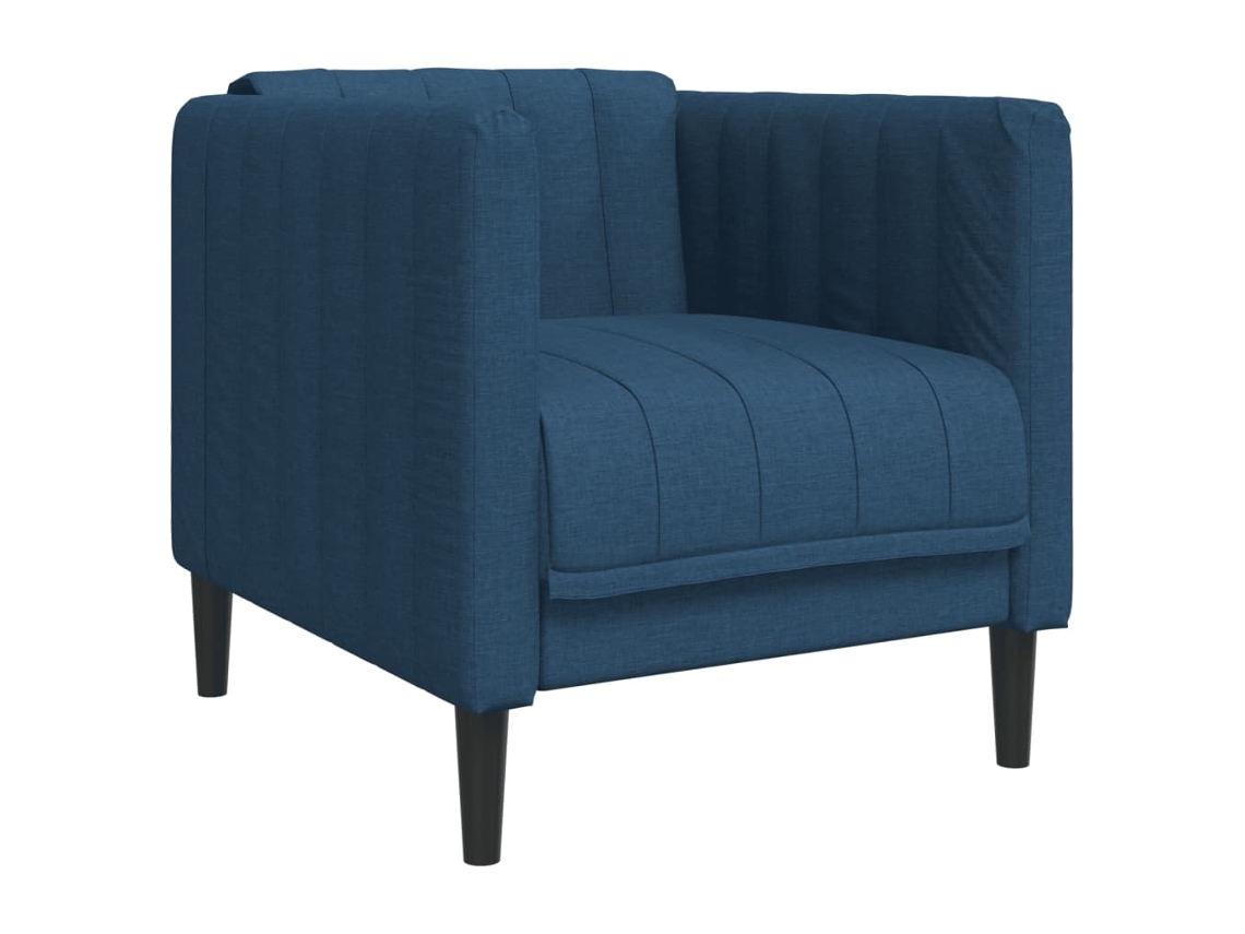 Sofa Chair, Sofa Chairs Vidaxl Azul Tecido (n/a)