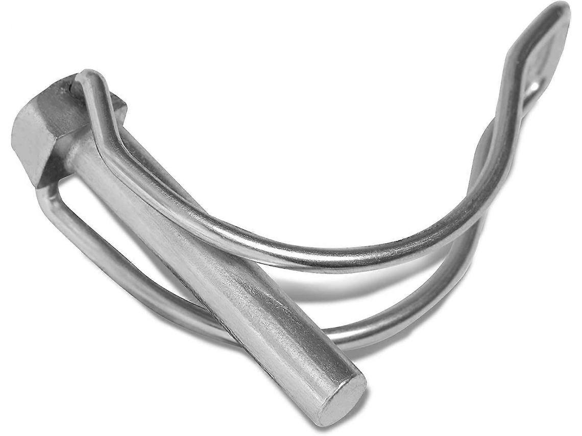 10 Pinos Dobráveis 6mm x 45mm para tubos de aço galvanizado de 40mm | S/MARCA