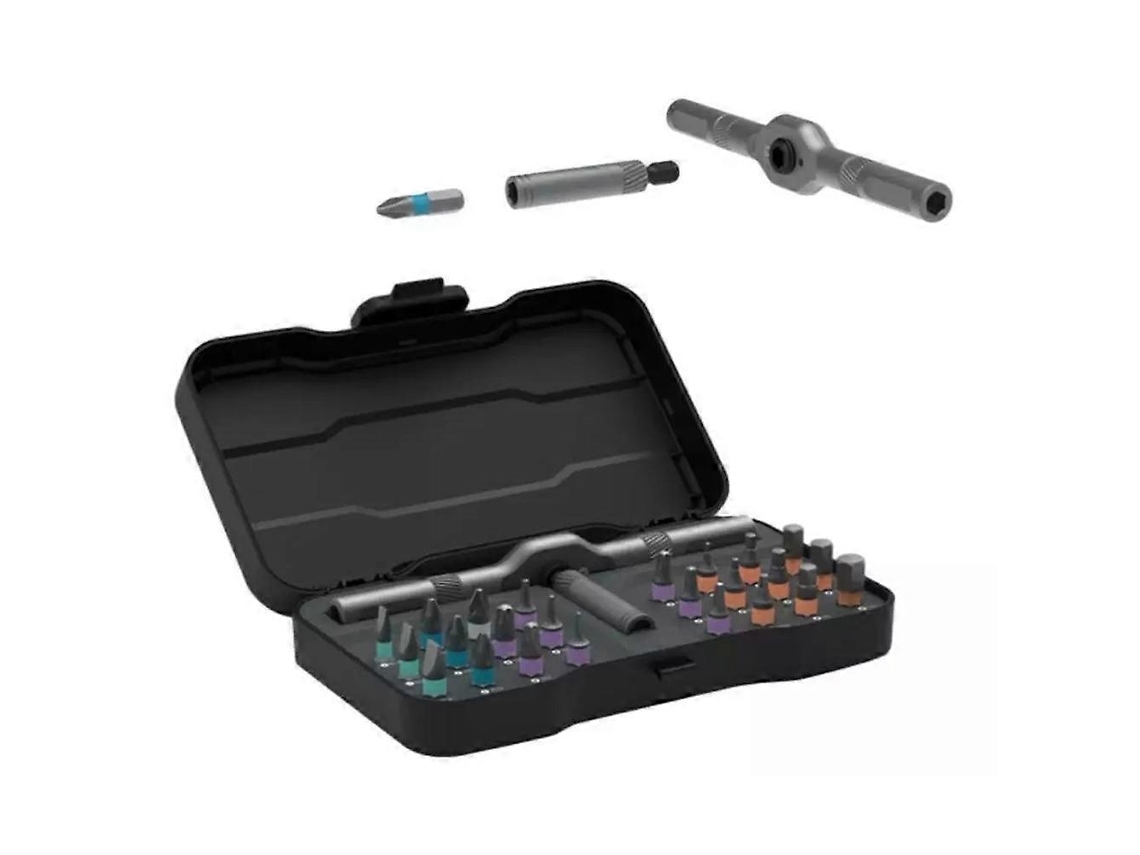 Chave De Fenda Diy 24 Em 1, Conjunto De 24 Peças De Chave De Fenda Magnética De Precisão Com Várias Pontas Perfeita Aquaforge