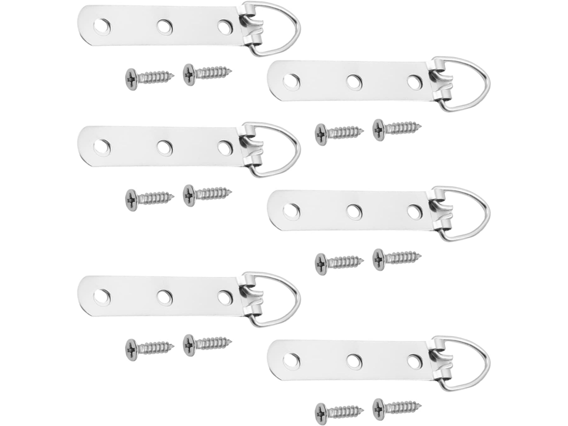 Kit com 100 ganchos triangulares para quadros (88 x 15 mm), ideais para decoração de casa, pendurar relógios, pinturas e obras de arte.