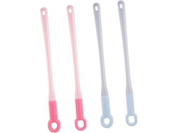 Lurelia Conjunto De 4 Escovas De Silicone Para Duche, Silicone Macio E Pega Ergonómica