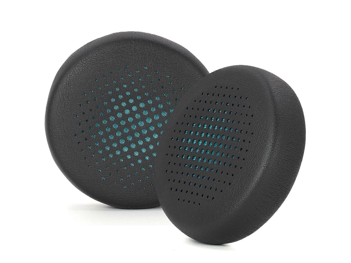 1 Par de Almofadas de Substituição para Fones de Ouvido Sem Fio Jlab Go Work / Work Gen 2, Cor Preta. GIECY