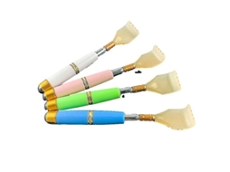Fasst rascador de Espalda Telescópico Portátil de Acero Inoxidable para Masaje Color Aleatorio CUIDADOS