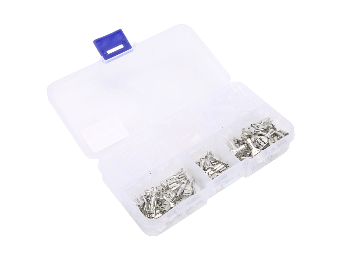 Kit De Conectores De Compressão Isolados Laxiscreed Para Ligações Elétricas De Várias Especificações