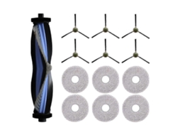 Conjunto De 13 Peças De Reposição Para Aspirador Robô M3 / M3 Max: Acessórios, Escova Principal, Rolo E Escova Lateral._ptg