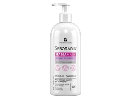 Shampoo nutritivo pré e pós-natal para a saúde capilar feminina (400 ml, Seboradin)