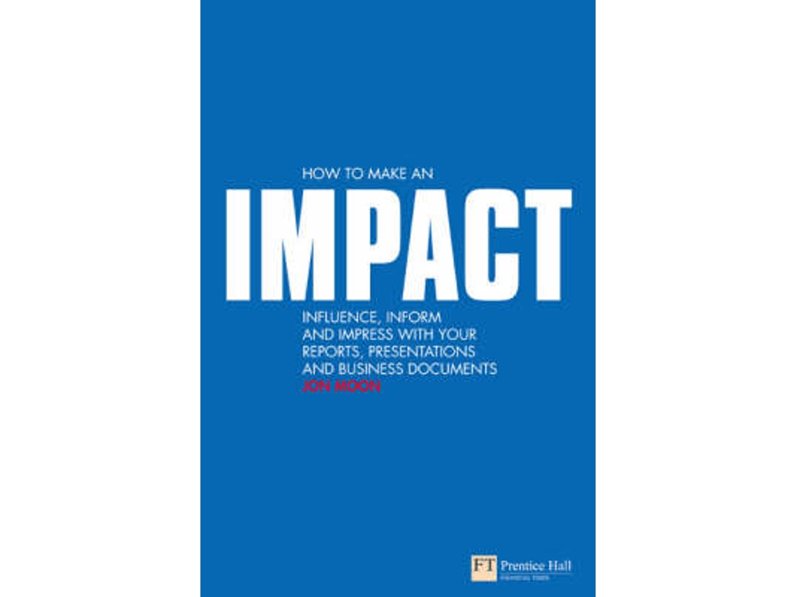 Livro How to make an IMPACT de Jon Moon (Inglês)