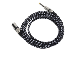 Mali cabo Xlr para 6.35mm 1/4 Polegada Macho Balanced Sinal Microfone Instrumento 3m 24awg Cobre Sem Oxigênio
