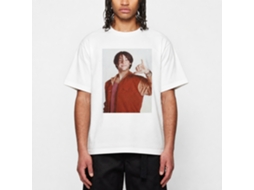 Rockinstone Bill And Ted Hang Ten White Adult T-shirt Size:s