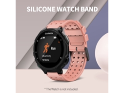 Cinto LAXISCREED Silicone 22mm Garmin Azul