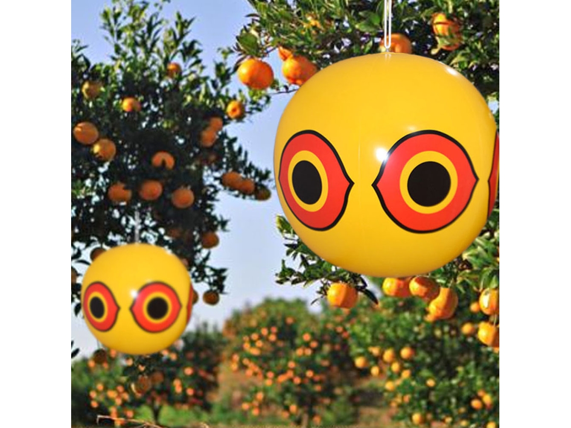 Bola Anti Pássaros Inflável Terror Eyes Repelente