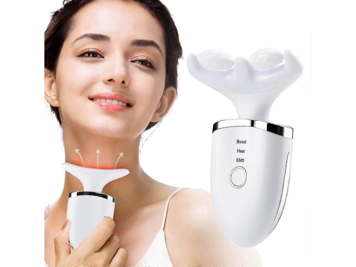 Massageador Facial Elétrico 2025 Anti rugas para Pescoço e Rosto, Aparelho de Beleza Cuidados com a Pele, Massa Geador Ems GOKOCO