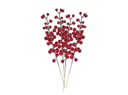 Simulação com Garfo Único para Arranjo de Flores Vermelho LAXISCREED