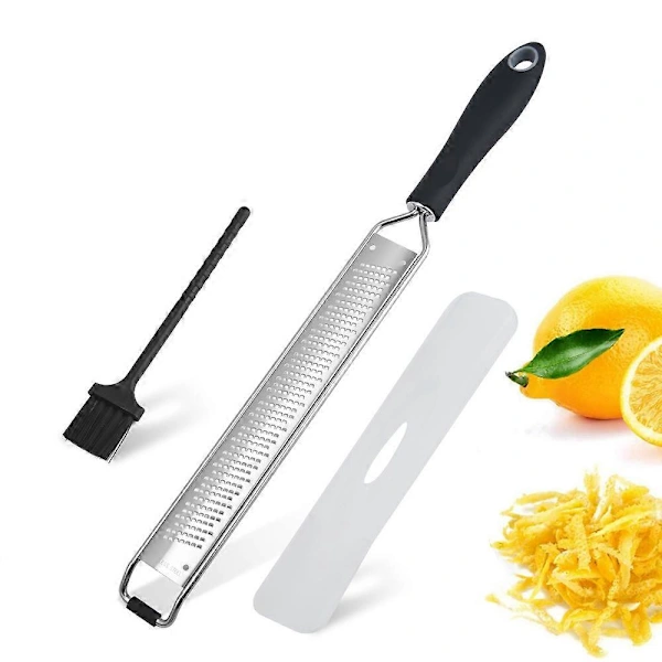 Ralador De Queijo Manual E Cítricos Premium Classic Sharp Em Aço Inoxidável, Ideal Para Parmesão, Queijo Duro, Gengibre, Chocolate