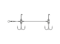 Linhas Montadas VMC Pike Rig Stinger