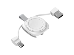 Carregador magnético sem fio para relógio inteligente tipo A S4 para Apple Watch Series Charging Dock Ly Ebike