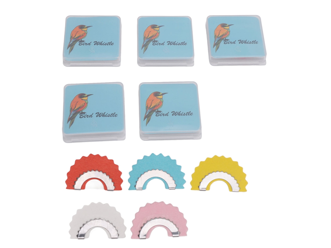 Apito de Pássaro 5 Cores Brinquedo Divertido S/MARCA