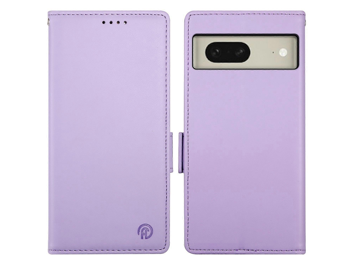 Capa De Celular Df-010 Com Fechos Laterais E Proteção Total Em Couro Sintético Para Google Pixel 8